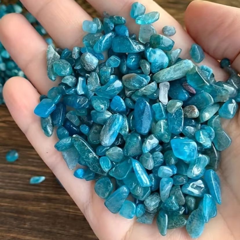 Planted Aquarium Making - Apatite Blu Naturale, Cristalli Frantumati e