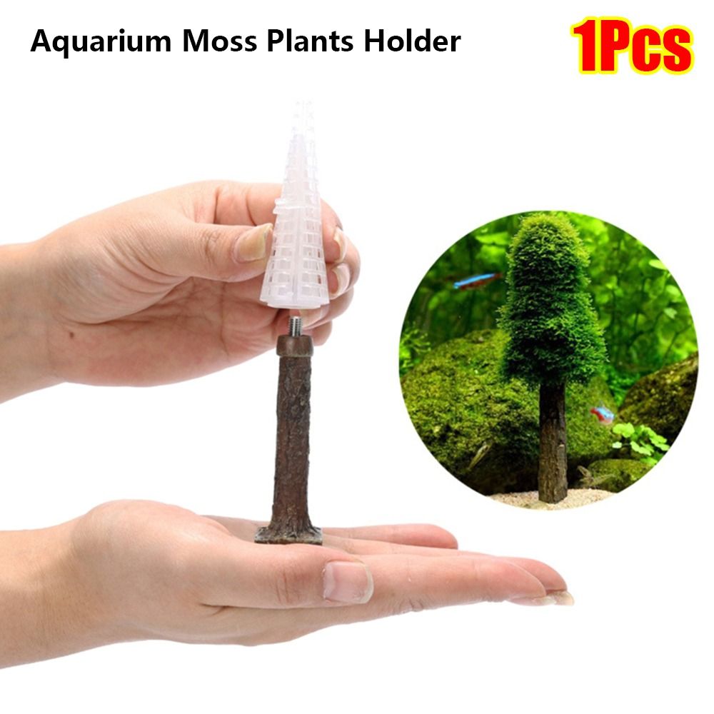 Planted Aquarium Moss - Albero di Natale Simulato per Acquario,