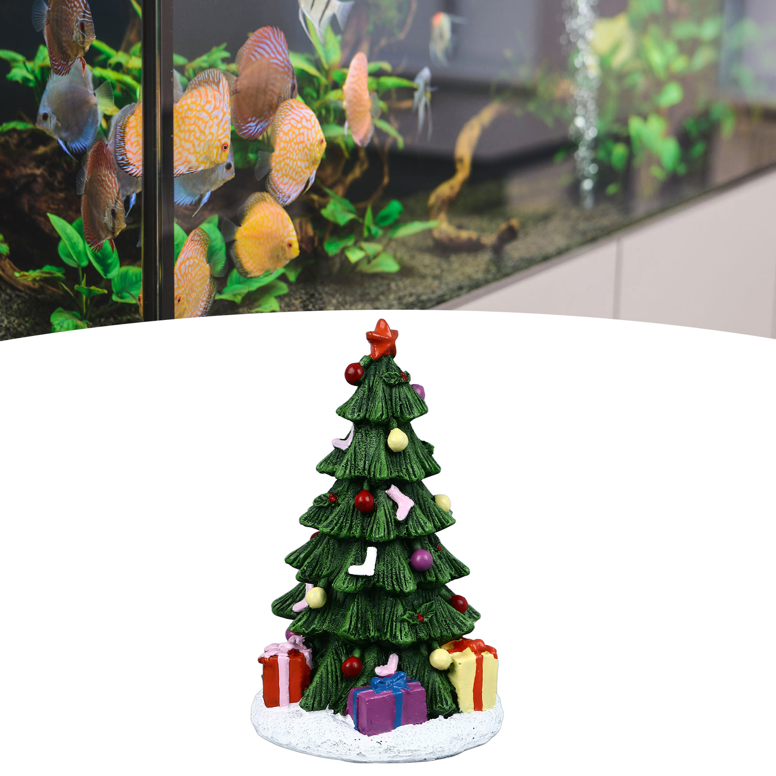 ZK20 Christmas Fish Tank Ornam - Planted Aquarium Media recensione e prezzo