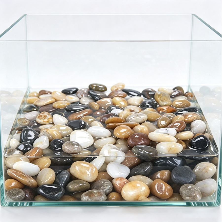 300-700g di Ciottoli di Fiume  - Aquarium Plant In Pot recensione e prezzo
