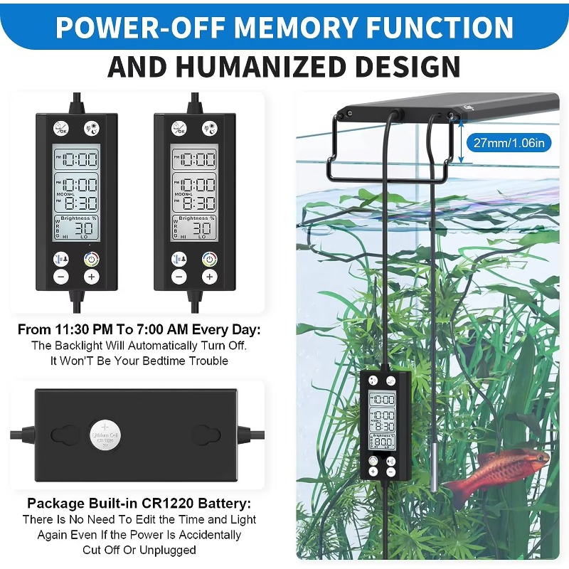 Luce per acquario programmabil - Planted Aquarium Cycling recensione e prezzo