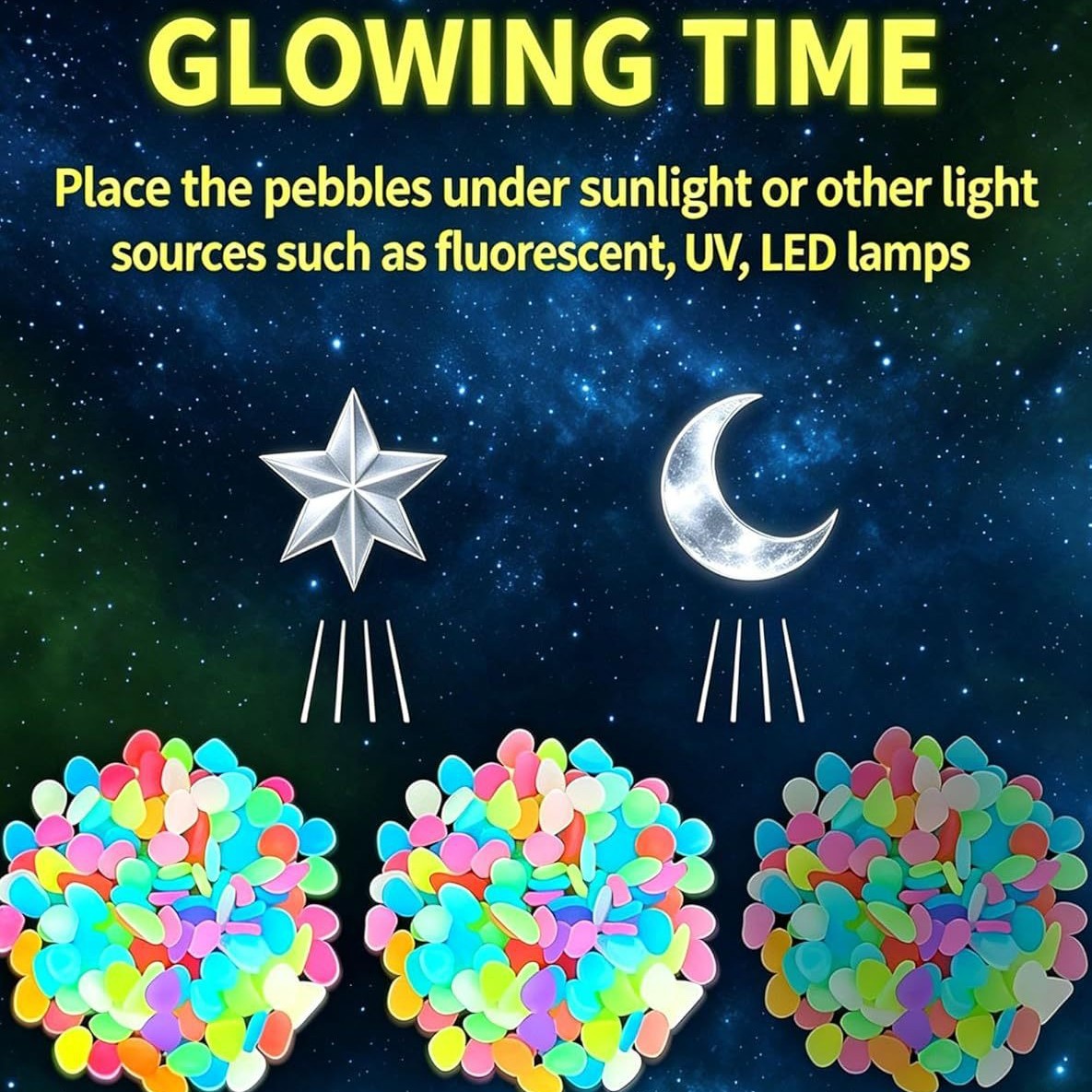 Ciottoli luminosi colorati che - Aquarium Planted recensione e prezzo