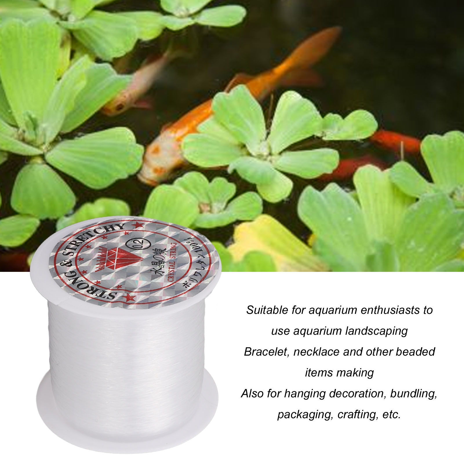 Filo di nylon trasparente da 0 - Planted Aquarium Making recensione e prezzo