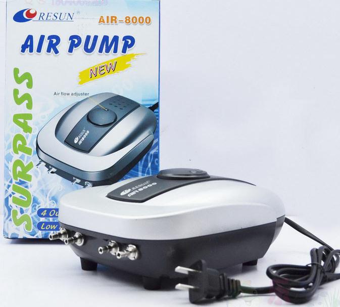 Pompa d'aria Resun Air-8000 pe - Aquarium Plant Ideas recensione e prezzo
